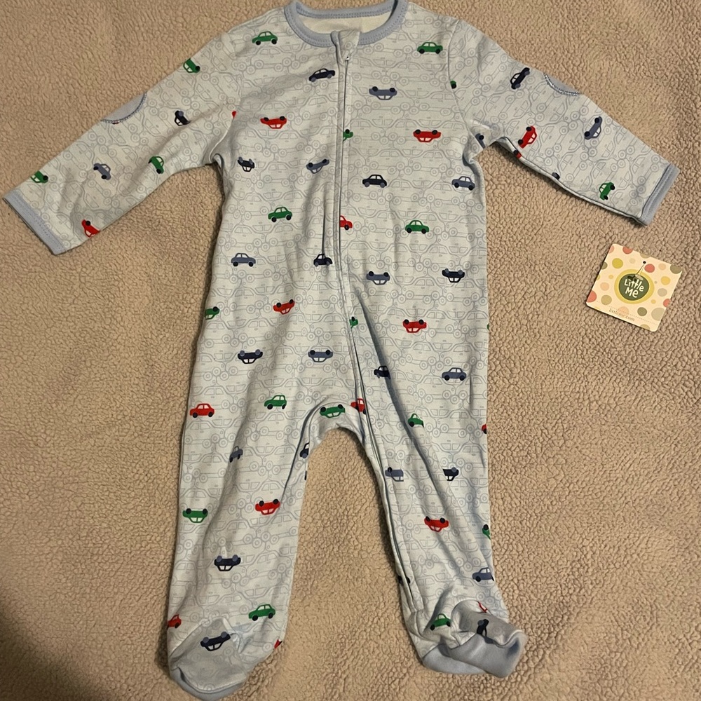 LITTLE ME CARS ONESIE!